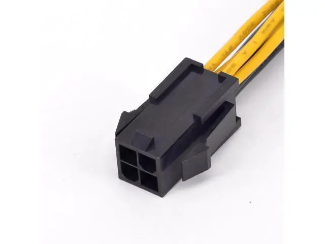Alt view image 4 of 6 - 4Pin CPU Power supply Extension Cord Cable 18 AWG Y Splitter ATX 12V P4 Power Port Female 1 to 2 Female Connector Cable 20cm