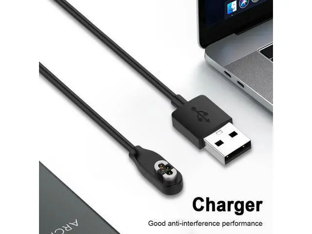 Alt view image 2 of 3 - USB Magnetic Charging Cable 1M USB Charger Cord Cable Headphones Charger Fast Charging Cable for SHOKZ OpenSwim Pro S710 Charger