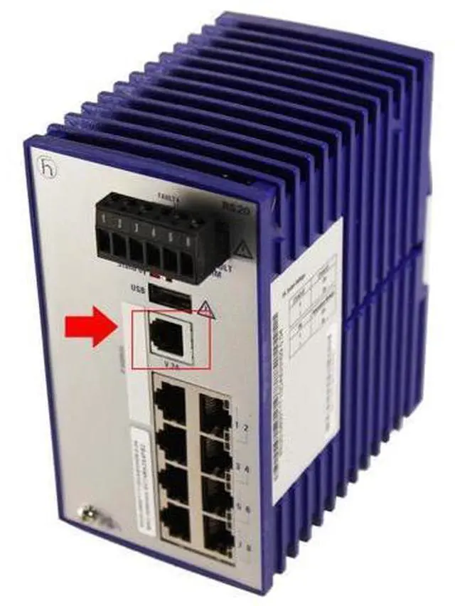 Alt view image 3 of 3 - DB9 Serial Cable for Hirschmann Managed Switch, RS232 Serial to RJ11, V.24 Management Configuration