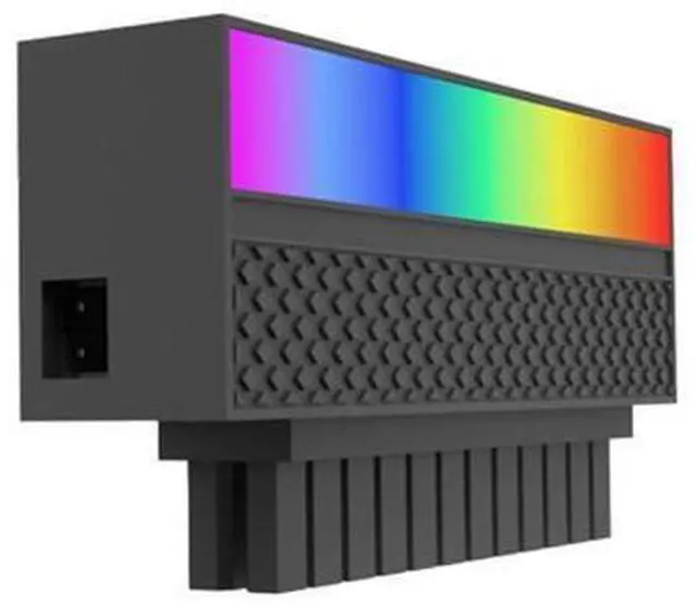 Main image of 9 LED Power Supply Connector 5V 3-pin ARGB Power Supply Cable Connectors Aura Sync PC Mounting Accessories for