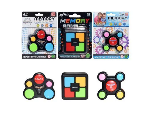 Alt view image 5 of 5 - Children Educational Memory Training Game Machine, Style: Square Square