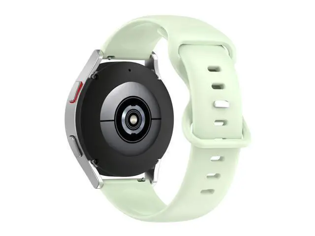 Alt view image 4 of 4 - For Amazfit GTS 2 20mm Solid Color Silicone Watch Band