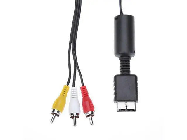 Alt view image 4 of 4 - Audio Video AV Cable Cord Wire 1 to 3 RCA TV Lead for for PS1 PS2 for PS3 Console Cable TV Game Accessories