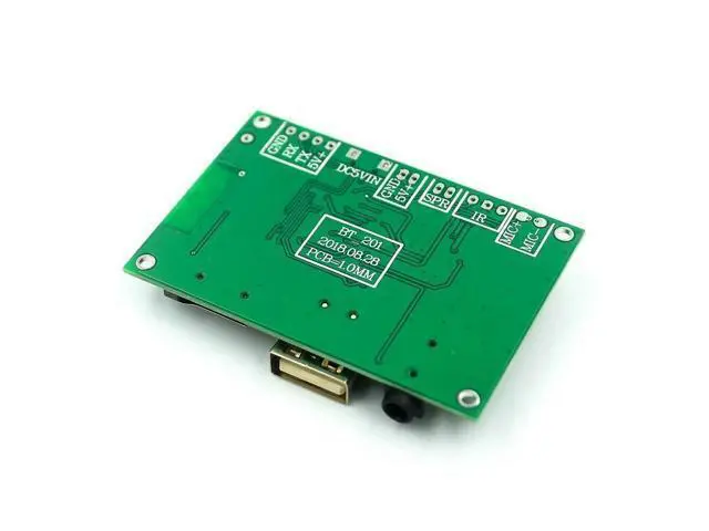 Alt view image 2 of 6 - BT201 Dual mode 5.0 For Bluetooth receiver module lossless audio power amplifier board car speaker DIY headphone TF card U disk