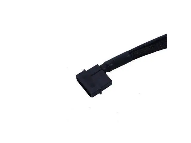 Alt view image 3 of 3 - Big 4pin To 3pin/4 Pin 1 To 4 Ways Computer Cooling Fan Cable CPU Fan HUB Extension Cable with Sleeve 27cm for Mainboard