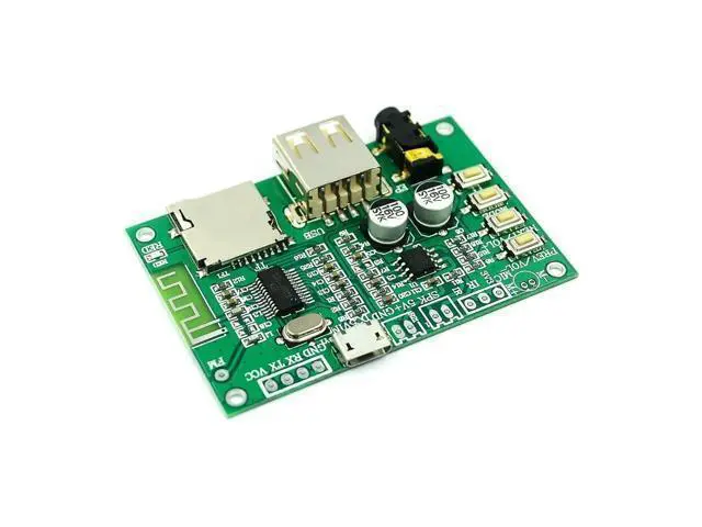 Alt view image 6 of 6 - BT201 Dual mode 5.0 For Bluetooth receiver module lossless audio power amplifier board car speaker DIY headphone TF card U disk