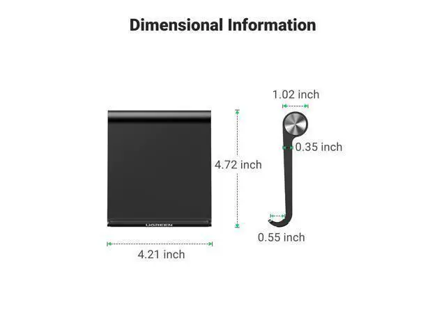 Alt view image 6 of 7 - Tablet Stand Holder Adjustable Portable Desktop Dock Office Compatible with iPad Pro 11 9.7 10.5 Air Mini 5 4 3 2 iPhone 17 16 15 14 13 12 Black