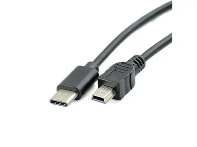 Alt view image 2 of 3 - TYPE C to mini usb OTG CABLE FOR EOS 350D 400D 450D 40D 5D 5D Mark II 7D Camera to phone edit picture video