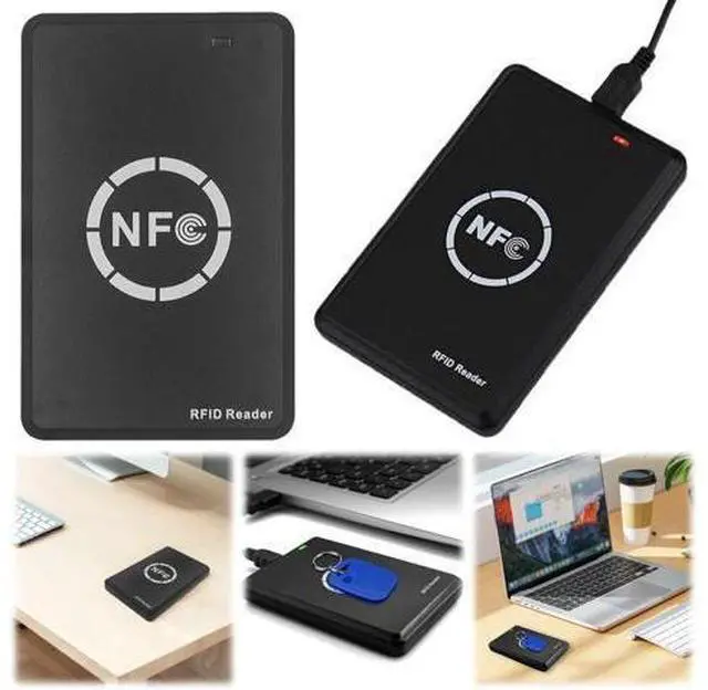 Main image of RFID Reader Writer 13.56MHz/125KHz/250KHz 13.56MHz Encrypted Card Decoder Free Software NFC Tag Replicator RFID 125KHZ Reader
