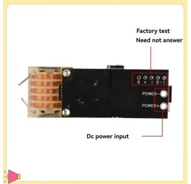 Main image of High Voltage Module High-Frequency Low Heat Drive Efficiency High Power DC12V Power Supply 20Kv