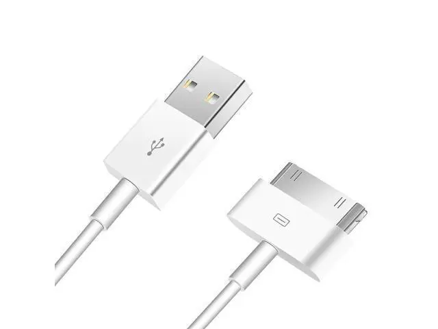 Alt view image 4 of 7 - 2pcs 30 Pin USB Sync Charging Cable Cord Replacement for Old Apple iPhone 4/4S 3G/3GS iPad 1/2/3 iPod Nano/iPod Touch