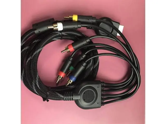 Alt view image 2 of 2 - 1.8M/6FT Multi Component AV cable For PlayStation 2 for PlayStation 3 for PS3 for PS2 game cable Games Accessories