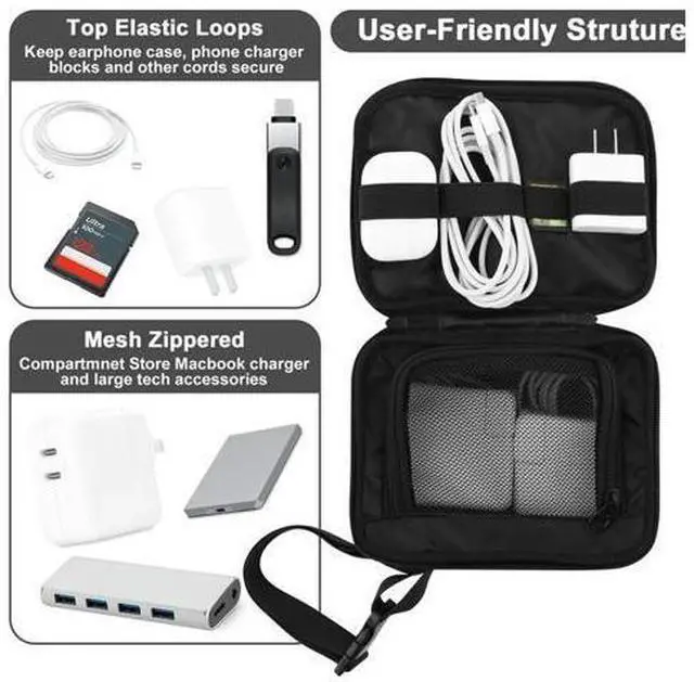 Main image of Multifunctional Travel Bag Cable Organizer Bag Gadget Carry Bag for Cables Power USB Flash Drive Charger Accessories
