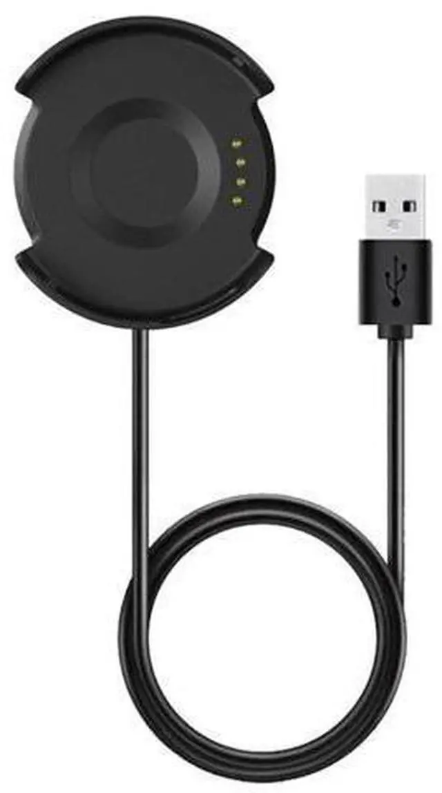 Main image of 100cm Black USB Charging Cable for Amazfit Verge 3/Verge Lite watch Charging Cable Cradles Portable Charger