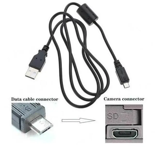 Alt view image 3 of 3 - For DSLR cameras IFC-600PCU USB Data Cable Cord For Camera PowerShot SX620 HS SX720 HS SX730 HS For EOS M5 M6 M50