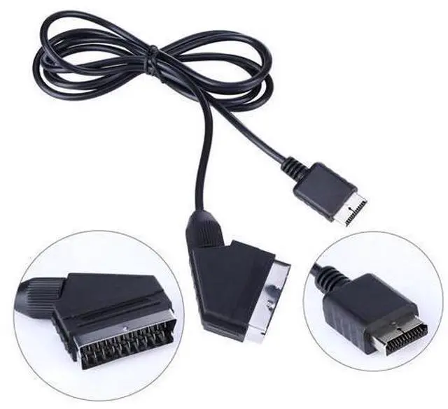 Main image of 1.8m TV AV Connection Game Cord Wire Wire Cable Video Game Cable for PS1 Line Console