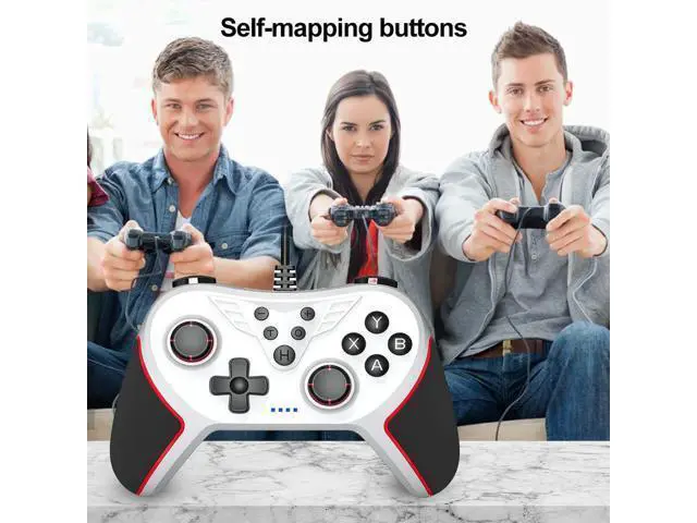 Alt view image 3 of 3 - USB Wired Gamepad Controller 2m Cable Gamepad Joystick Wired Game Controller for Nintendo Switch Console PC XP/7/8/10