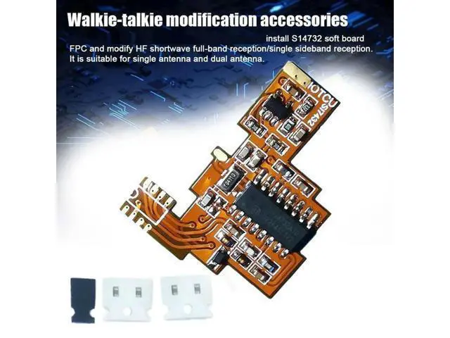 Alt view image 2 of 4 - SI4732 Module FPC Modification+USB Programming Cable For Quansheng K5 K6 Shortwave Reception/Dual Antenna Solution
