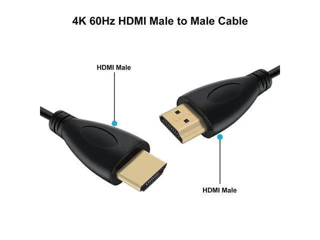 Alt view image 2 of 6 - Coiled HDMI Cable 4K @ 60Hz HDMI Cable High Speed 3D, ARC, Ethernet, for Laptop, Monitor, PS5, PS4, Xbox One, Fire TV, PC (Black 0.5-2m)