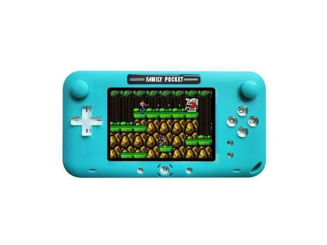 Alt view image 2 of 7 - RS-52FC PSP 4.0 inch Pocket Console Handheld Game Player, Support 208 NES Classical Games (Blue) Black