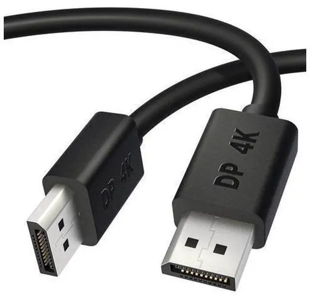 Main image of 4K DisplayPort Cable, 6 FT DP to DP Cable 1.2, High Speed 4K@60Hz 2K@165Hz @144Hz 1080p for PC TV Laptop Gaming Monitor