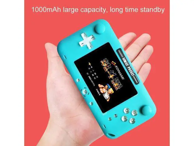 Alt view image 7 of 7 - RS-52FC PSP 4.0 inch Pocket Console Handheld Game Player, Support 208 NES Classical Games (Blue) Black