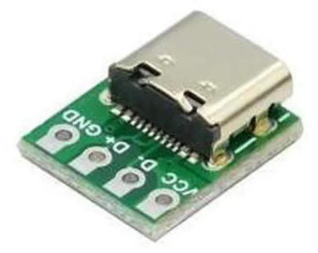 Main image of FOR 10PCS USB3.1 16P to 2.54 high current power conversion board is inserted on both sides of the TYPE-C motherbase test board