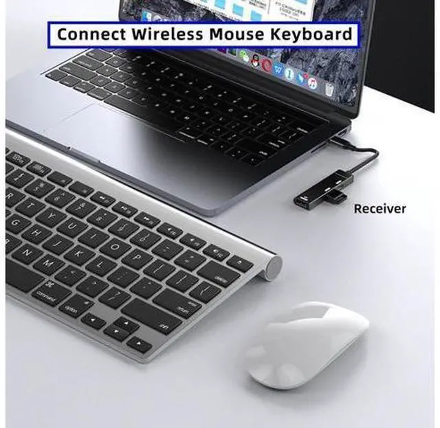 Alt view image 4 of 7 - Type-C to Displayport 4K@120hz & USB 3.0 OTG & Charger USB-C to Standard DP Converter Monitor Multiport Adapter with Female PD 60W Power Port