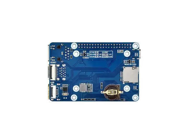 Alt view image 3 of 7 - Mini Base Board for Raspberry Pi Compute Module5 JST-SH FAN USB HDMI-Compatible RJ45 Gigabit Ethernet M.2 Slot for CM5