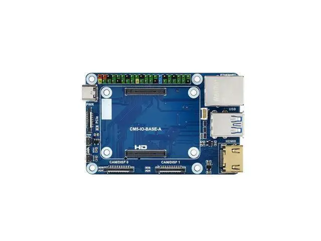 Alt view image 4 of 7 - Mini Base Board for Raspberry Pi Compute Module5 JST-SH FAN USB HDMI-Compatible RJ45 Gigabit Ethernet M.2 Slot for CM5