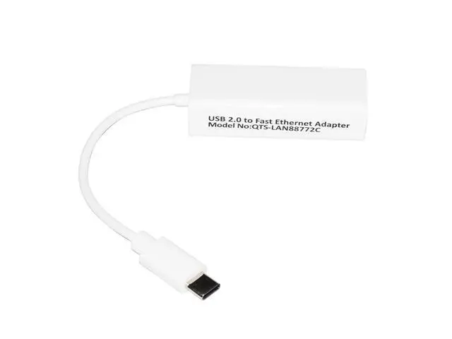 Alt view image 3 of 6 - 10/100M ASIX AX88772C HIGH-SPEED TYPE C 2.0 DRIVE-FREE TO RJ45 ETHERNET LAN ADAPTER CABLE FOR MOBILE MIKROTIK X86 MK808B PLUS (M Lengthicro USB TO RJ45) 0.2M Length
