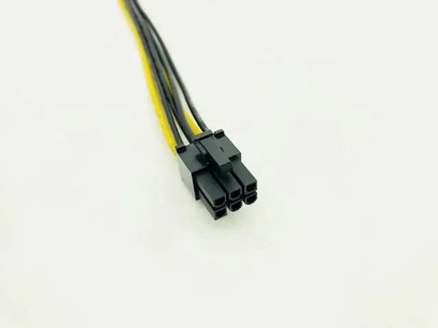 Alt view image 5 of 6 - 5PCS 20CM SATA to 6pin Graphics Card Power Cable SATA 15pin to 6pin PCIe PCI e PCI Express Adapter Power Supply for Miner Mining