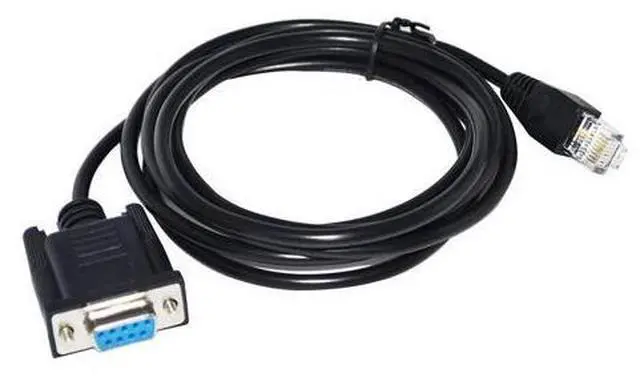 Main image of RS232 D-SUB 9 PIN DB9 FEMALE TO RJ45 PLUG CELESTRON TELESCOPE NEXREMOTE CONTROLLER CABLE I/O HC TO CONTROL THE TELESCOPE (1.8M Length)