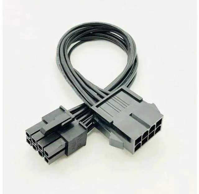 Alt view image 2 of 6 - 8Pin CPU Power Cable 8 Pin PCI-E to 8 Pin ATX EPS Male to Female PSU Motherboard Power Supply Extension Adapter Cable 20cm 18AWG