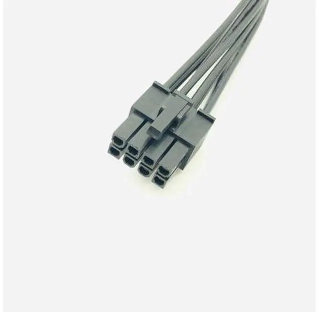 Alt view image 4 of 6 - 8Pin CPU Power Cable 8 Pin PCI-E to 8 Pin ATX EPS Male to Female PSU Motherboard Power Supply Extension Adapter Cable 20cm 18AWG