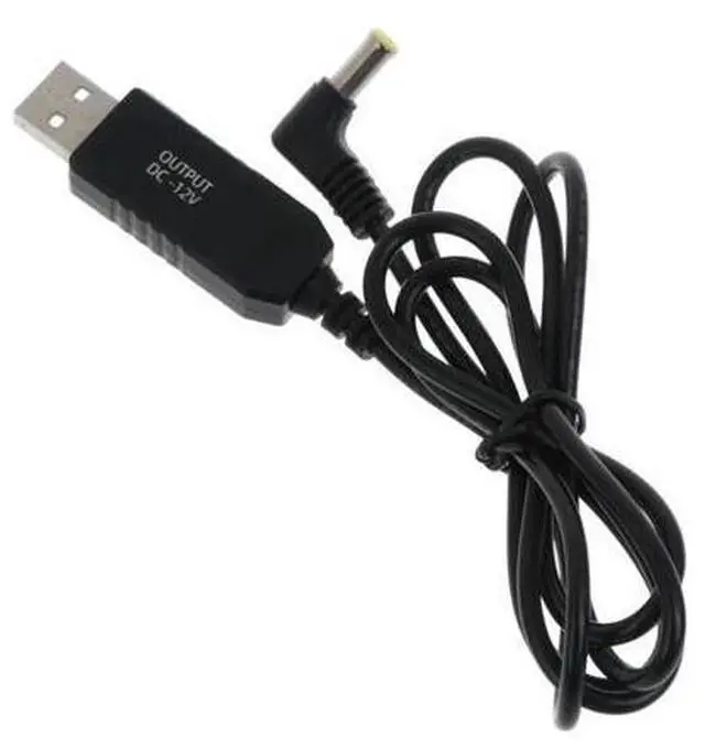 Main image of USB 5V to DC 12V Power Cable USB Voltage Step Up Converter Cable USB to DC 5.0x 3.0mm Plug DC Connector Power Supply Cable