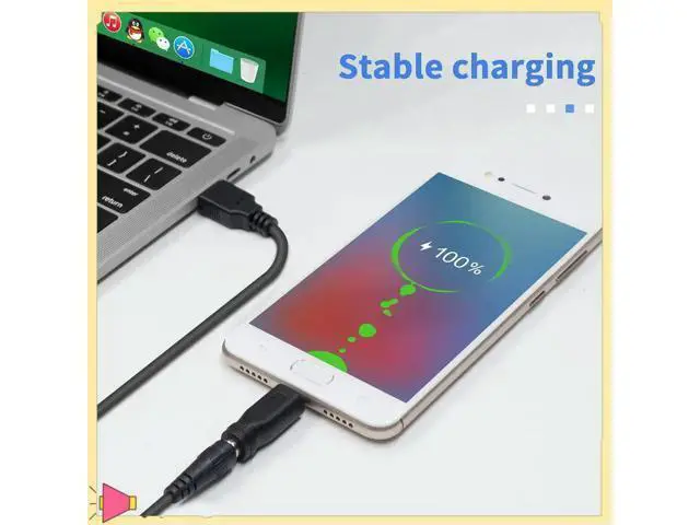 Alt view image 4 of 4 - 5V DC 5.5 2.1Mm Jack Charging Cable Power Cord, USB To DC Power Cable With 13 Interchangeable Plugs Connectors Adapters