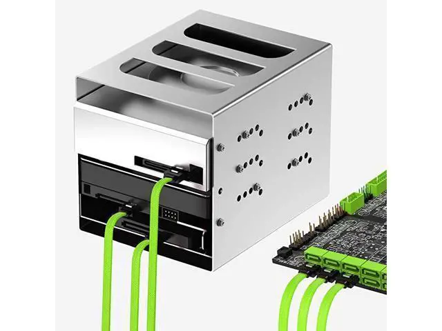 Alt view image 5 of 7 - 3PACK SATA Cable III 3 Pack 6Gbps Straight HDD SDD Data Cable with Locking Latch 18 Inch for SATA HDD SSD CD Driver CD Writer Green