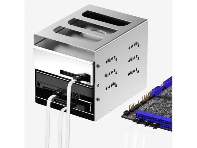 Alt view image 6 of 7 - 3PACK SATA Cable III 3 Pack 90 Degree Straight to Right Angle 6Gbps HDD SDD SATA Data Cable with Locking Latch 50cm 18 Inch for SATA HDD, SSD, CD Driver, CD Writer, White