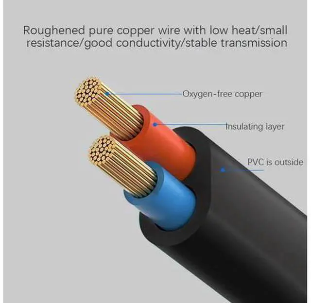 Alt view image 3 of 4 - IEC320 C8 To 2X C7 Y Split AC Power Cord, IEC Figure 8 Male To 2 Female 1 In 2 Out AC Power Cable