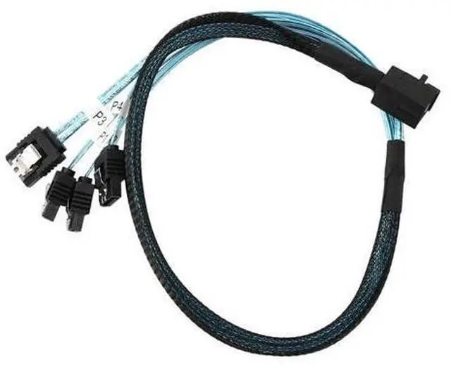 Main image of Internal Mini SAS To SATA Cable, SFF-8643 For Raid Controller Hard Drive-AU64