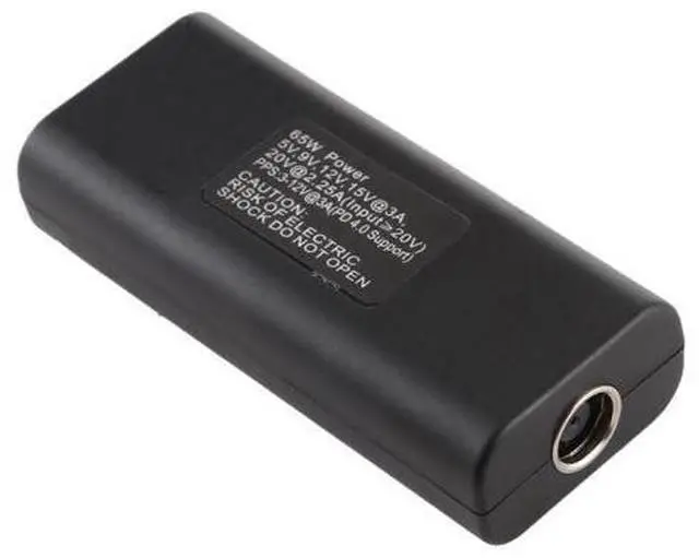 Alt view image 3 of 5 - DC 7.9 x 5.5mm Power Jack Female to USB-C / Type-C Female Power Connector Adapter with 15cm USB-C / Type C Cable