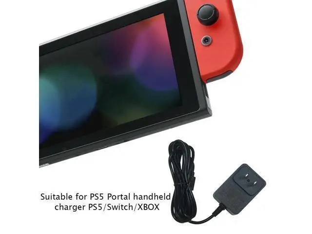 Alt view image 3 of 3 - 15W AC Adapter Charger USB-C Charger AC Power Adapter Power Cord AC Adapter for Portal/PS5/Switch/XBOX