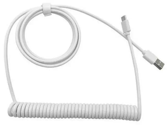 Main image of Computer Mechanical Keyboard Data Cable Replacement Coiled Aviator Wire Type-C to USB Cable Keyboard Accessory