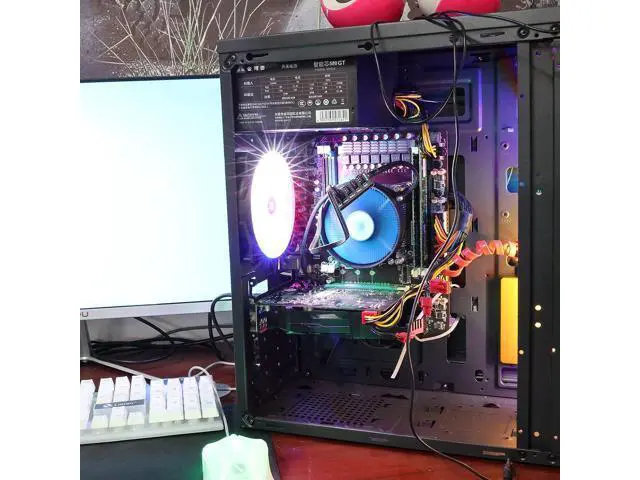 Alt view image 7 of 7 - PWM Fan Hub PC CPU Cooling 4 PIN/3PIN Fan Power Cable Hub Splitter Adapter Sleeved PWM Case Fan Splitter for 12V Desktop Computer Cooler Case Fans 1 to 5 Way (15.7 Inch)