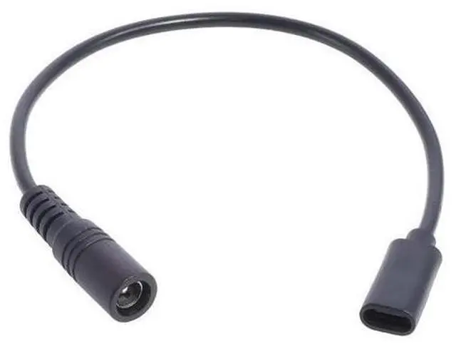 Main image of Type-C Female to 5.5x2.1 Female Cable 5521 to Type-C Connector Power Supply Cord 5.5x2.1mm Adapter USB Type C Converter