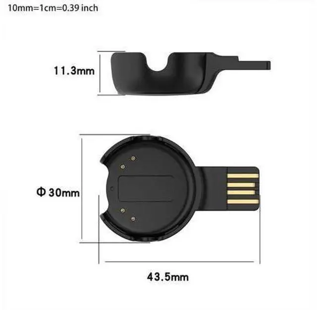 Alt view image 2 of 3 - USB Charger Dock Cradle USB Cable Line for Polar Verity Sense OH1 Watch power adapter