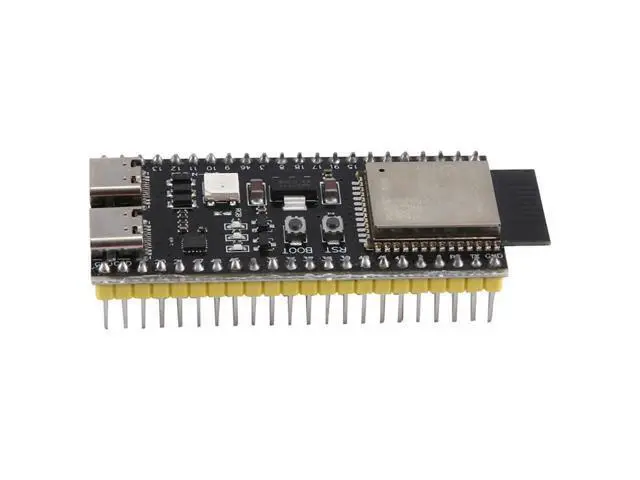 Alt view image 3 of 4 - ESP32-S3 N16R8 Development Board Welding with USB Cable 2.4G BT Module ESP32-S3 WROOM1 N16R8 44Pin Type-C ESP32-S3