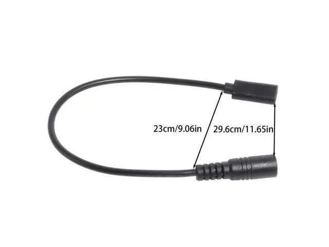 Alt view image 3 of 3 - Type-C Female to 5.5x2.1 Female Cable 5521 to Type-C Connector Power Supply Cord 5.5x2.1mm Adapter USB Type C Converter
