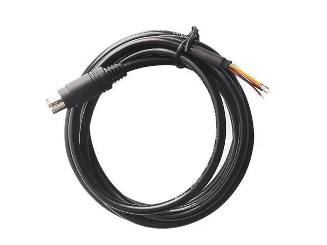 Alt view image 3 of 4 - Mini DIN 6 Pin Male to Bare Wire Adapter Cable, 6-Pin Plug to Open End Connector Cord for DIY, Repair, Audio, Industrial Equipment, 0.5m/1.64ft